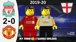 Liverpool vs Manchester United 2-0 • 19/01/2020 • All Goals Highlights Lego Football