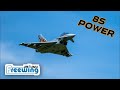 Maiden + Second Flight: Freewing Eurofighter Typhoon V3 90mm 8S