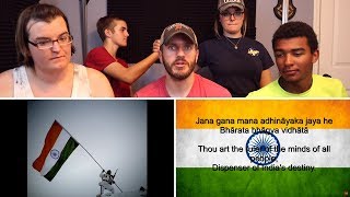 India's National Anthem REACTION! | Happy Independence Day!