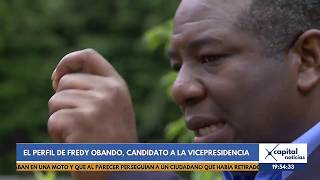 Perfil de Fredy Obando, candidato a la vicepresidencia de Jorge Trujillo