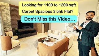 🤩Spacious Villa-Like-Feeling wale 3BHK Apartments| Must Watch🤩👌|📲9011546479