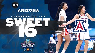 Arizona vs. BYU - Second Round Women's NCAA Tournament Extended Highlights