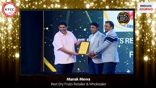 Manak Mewa received the Karnataka Business Awards for Best Dry Fruits Retailer \u0026 Wholesaler! 🏆