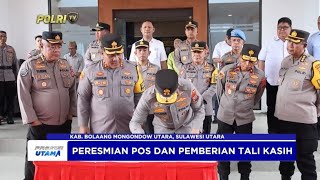 KAPOLDA SULAWESI UTARA KUNJUNGAN KERJA KE POLRES BOLMUT