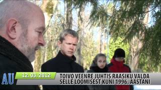 Rahumäel avaldati austust Raasiku valla asutajale TOIVO VEENRELE (12.03.2012 Aruküla Uudised)