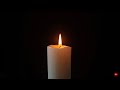 Peaceful Burning Candle | Relaxing Burning Wax Candle | Full HD 2K | 10 Hours