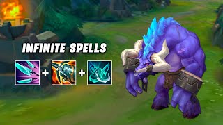 this AD alistar build is like urf...