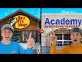 $25 Academy vs. Bass Pro Shops Fishing Challenge! Ft. Bass fishing Productions