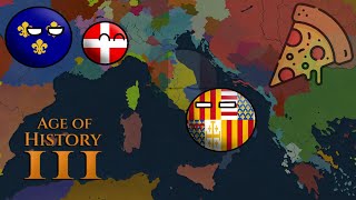 Forming Italy in 1440 be like | Age of History 3 | Diamek