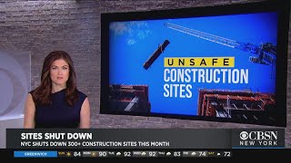 Hundreds Of NYC Construction Sites Shut Down