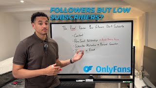 The Real Reason Why Your Followers Don’t Subscribe (OnlyFans Creator Fix)