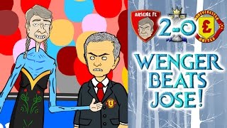 ❄️2-0❄️Wenger beats Jose! For The First Time in the League!