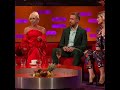 Lady Gaga with Bradley Cooper and Ryan Gosling on Graham Norton