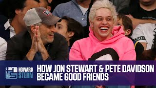 How Jon Stewart Became Friends With Pete Davidson
