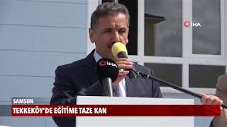 Tekkeköy'de eğitime taze kan