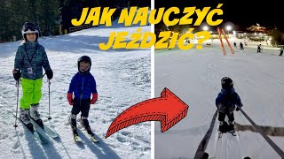 JAK NAUCZYĆ 3 latka JEŹDZIĆ NA NARTACH?! Porady TATY nie instruktora!🎿⛷🏂