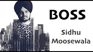 Boss (Full Song) - Sidhu Moose Wala - Snappy | New Punjabi Song 2018