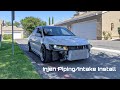 Injen Intercooler Piping / Intake Install | Evo Update!