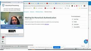 Honorlock Student Overview