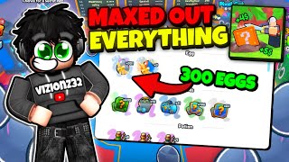 I MAXED out all my CARDS in Lucky Block Legends 2! | (Roblox)