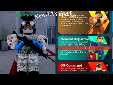 The new medical update is INSANE ! // scp site roleplay