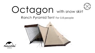 Naturehike Octagon Ranch Pyramid Tent