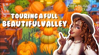 FULL VALLEY TOUR | stunning designs \u0026 creative inspiration in disney dreamlight valley🌟