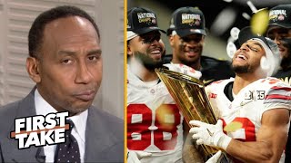 FIRST TAKE | SEC is best conference in CFB - Stephen A. on Ohio State \u0026 Michigan won national title