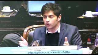 Kicillof cruzó a Marcos Peña: \