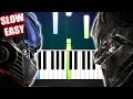Transformers Theme - Arrival To Earth - SLOW EASY Piano Tutorial by PlutaX