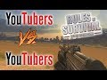 YOUTUBE SQUAD vs YOUTUBE SQUAD - Rules of Survival: Battle Royale