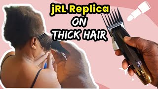 jRL Replica on THICK Hair 🔥🔥🔥