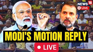 PM Modi LIVE | PM Modi Speech Today | PM Modi In Parliament | PM Modi In Lok Sabha | News18 LIVE