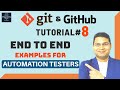 Git Tutorial #8 - How is Git used in Development | End-to-End Example