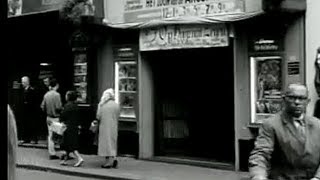 1960: Jubileum Cinema Parisien aan de Nieuwendijk in Amsterdam - oude filmbeelden