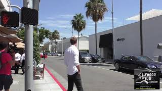 Alexander Skarsgard shopping in Beverly Hills