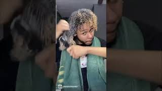 COMO DESEMBARAÇAR CABELO CACHEADO #shorts