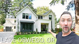 Luxury Living in Lake Oswego Oregon [Full Custom Home Tour]