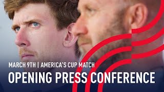 🔴 Live 36th America’s Cup Presented by PRADA Opening Press Conference.