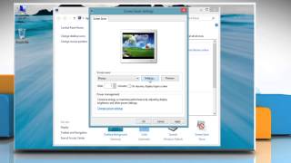 How to set a Personalized Screen Saver in Windows® 8.1