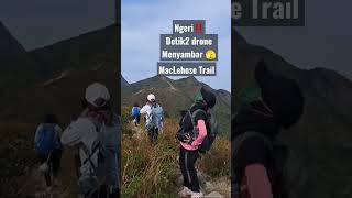 Ngeri ‼️ Detik2 drone menyambar|| MacLehose Trail #shorts #maclehosetrail #mirzastory