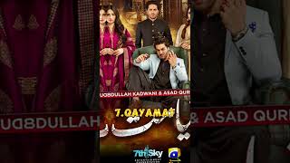 Top 10 Most Watched Pakistani Drama #pakistanidrama #shorts #viral #trending #trendingshorts #yumna