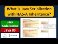 What is Java Serialization with HAS-A Inheritance? | Java IO | Java Tutorial