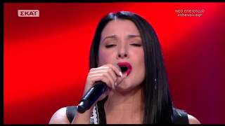 The Voice of Greece 4 - Blind Audition - KRYFTO - Dimitra Mylona