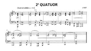 Erik Satie ~1887~ 2e Quatuor