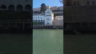 Arriving to Alcatraz Island.  At least they'll let me off...for good behavior 😉