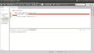 Convertir una cadena de texto en un arreglo, usando el método Split en java.