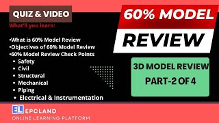 60% Model Review II 3D Model Review (Part-2 of 4) II Purpose II Check-Points #60%ModelReview