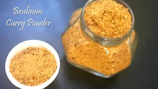 Brahmin style Gojjina pudi | Madhwa brahmin curry powder | Brahmin style kootu Pudi