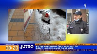 JUTRO - Ko ima obavezu da čisti sneg i ko će dobti kaznu ukoliko to ne uradi? | PRVA